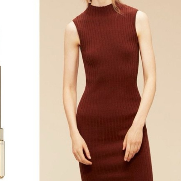 Aritzia Wilfred Lierre Rib Dress - Picture 1 of 9